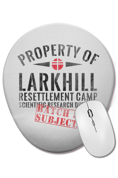 BASKI DÜNYASI Mouse Pad oval cu suport pentru încheietura mâinii, Proprietate...