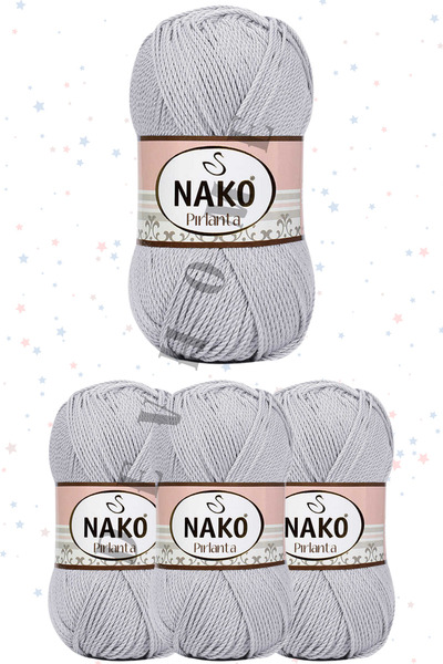 devhome Nako Diamond Ață de tricotat manuală Ață Amigurumi 4 buc. Culori mixt...