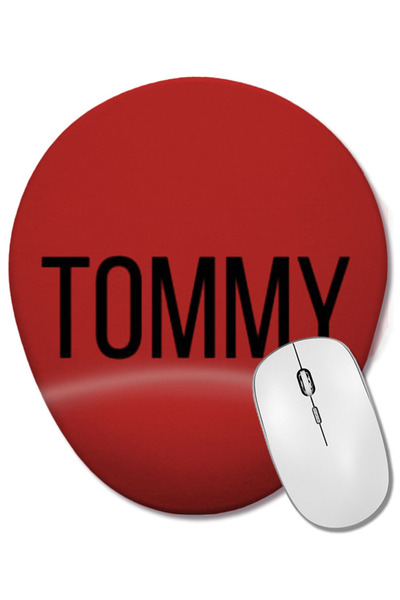 BASKI DÜNYASI Οβάλ ποντίκι ποντικοπληκτροποιητής TOMMY με στήριγμα καρπού