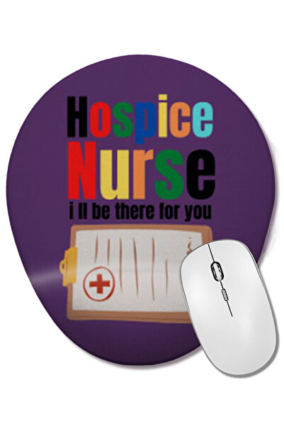 BASKI DÜNYASI Cadou pentru asistentă medicală - Citat amuzant - Mousepad oval...