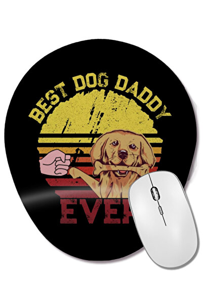 BASKI DÜNYASI Vintage Best Dog Dad Ever Cool Cadou de Ziua Tatălui Retro Dog ...