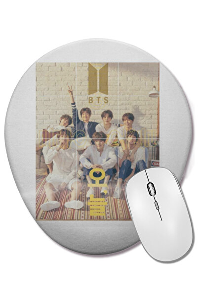 BASKI DÜNYASI Οβάλ ποντίκι ποντικοπολλαπλής χρήσης με στήριγμα καρπού