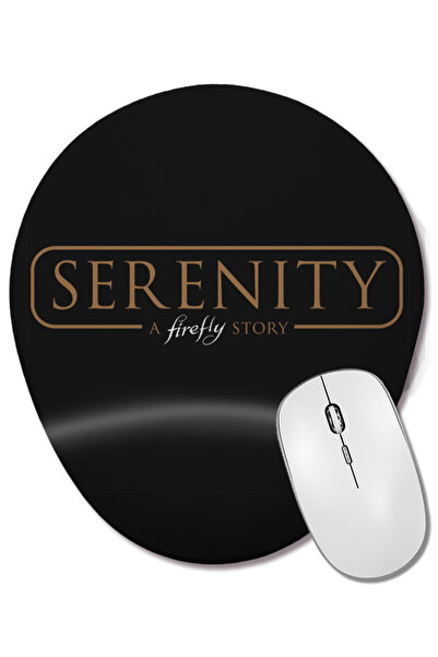 BASKI DÜNYASI Serenity A Firefly Story Mouse Pad oval cu suport pentru încheietura mâinii