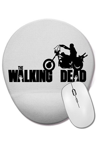 BASKI DÜNYASI Mouse Pad oval The Walking Dead cu suport pentru încheietura mâinii