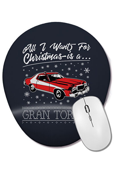 BASKI DÜNYASI Tot ce vreau pentru Crăciun este un mouse pad oval Gran Torino ...