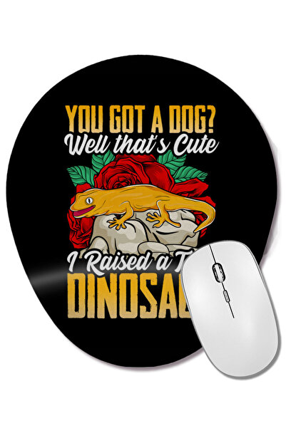 BASKI DÜNYASI Wizard You Got a Dog That's Cute, I Raised a Dinosaur Mouse Pad...