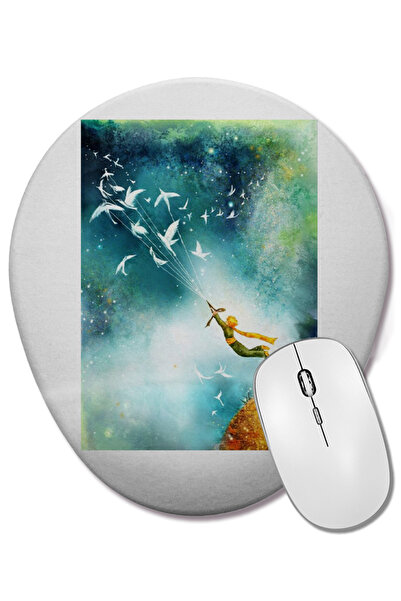 BASKI DÜNYASI Μικρός Πρίγκιπας 2 Οβάλ ποντίκι με υποστήριξη καρπού