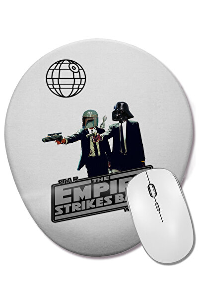 BASKI DÜNYASI Mouse Pad oval Star Wars 2 cu suport pentru încheietura mâinii