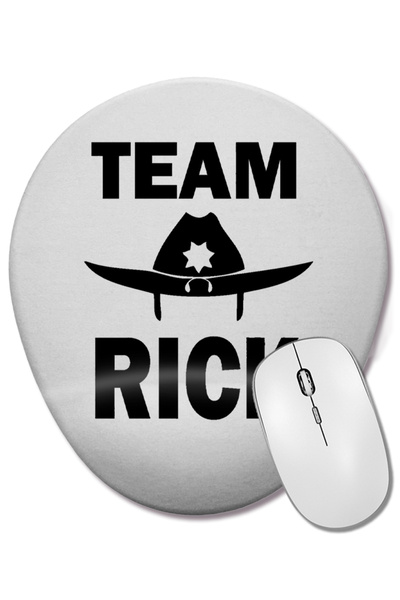 BASKI DÜNYASI Zombie The Walking Dead Team Negan Mouse Pad oval cu suport pen...