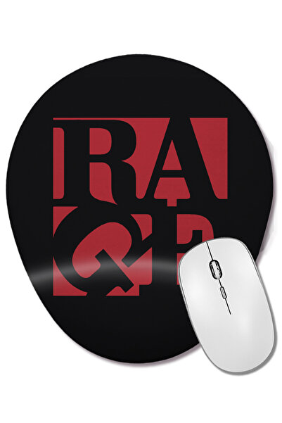 BASKI DÜNYASI Mouse Pad oval cu suport pentru încheietura mâinii Rage