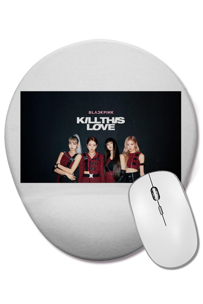 BASKI DÜNYASI Οβάλ ποντίκι με υποστήριξη καρπού Kill This Love Blackpink