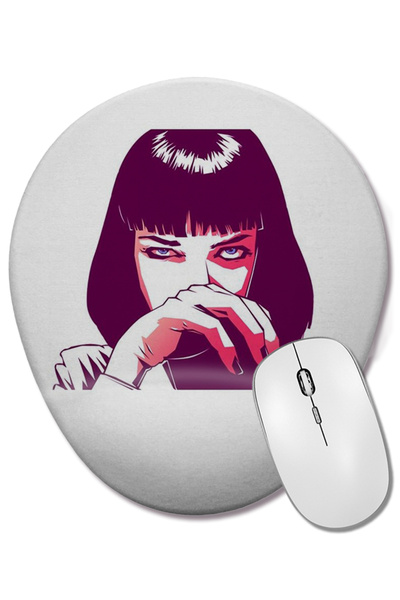 BASKI DÜNYASI MINI VINGADORES Mouse Pad oval cu suport pentru încheietura mâinii