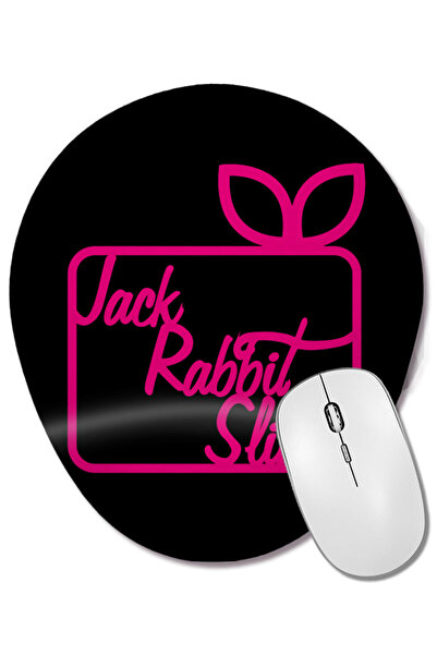 BASKI DÜNYASI Pulp Fiction Jack Rabbit Slims Mouse Pad oval cu suport pentru ...