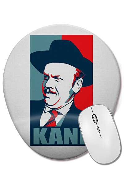 BASKI DÜNYASI Votă pentru mouse pad oval cu suport pentru încheietura mâinii ...
