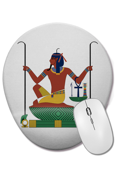 BASKI DÜNYASI Mouse Pad oval Minions Wolvenion cu suport pentru încheietura mâinii