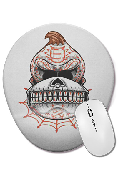 BASKI DÜNYASI Mouse Pad oval King cu suport pentru încheietura mâinii