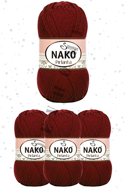 devhome Nako Diamond Ață de tricotat manuală Ață Amigurumi 4 buc. Culori mixt...