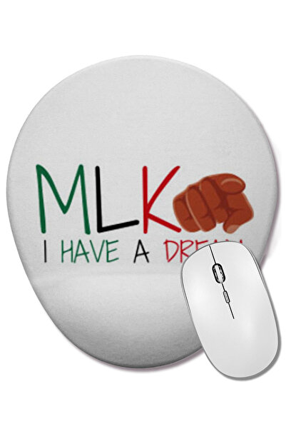 BASKI DÜNYASI I Love My Girlfriend GIFT Οβάλ ποντίκι με υποστήριξη καρπού