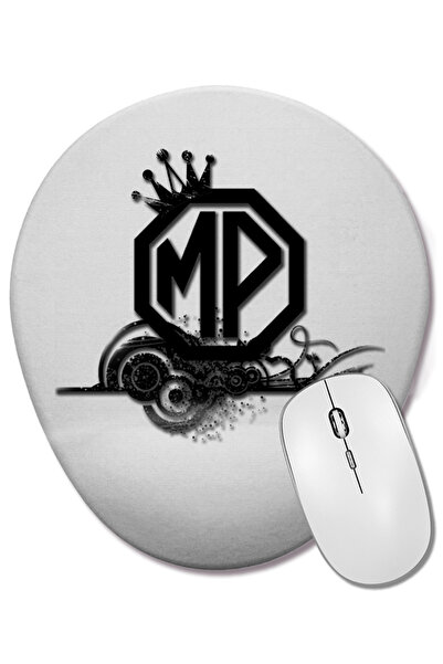 BASKI DÜNYASI Mouse Pad oval Mano Perna cu suport pentru încheietura mâinii
