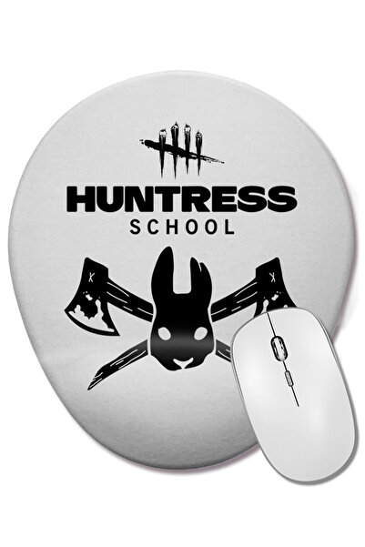 BASKI DÜNYASI Dead By Daylight Huntress School 01 Mouse Pad oval cu suport pe...