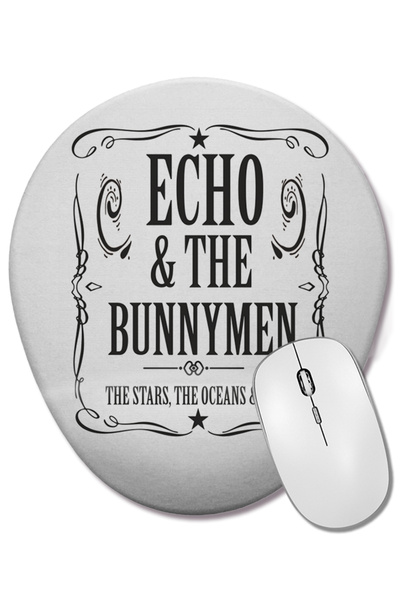 BASKI DÜNYASI Tampă de mouse ovală cu suport pentru încheietura mâinii The St...