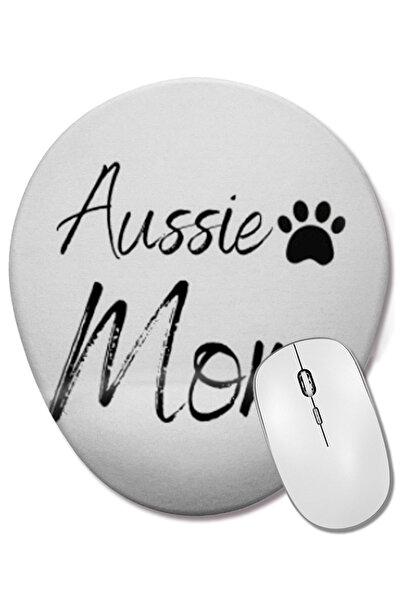 BASKI DÜNYASI Idei de cadouri pentru Ziua Mamei 2021 Mouse Pad oval cu suport pentru încheietura mâinii One Tough Mother