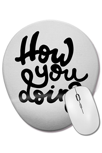 BASKI DÜNYASI Friends Joey How You Doin Mouse Pad oval cu suport pentru înche...