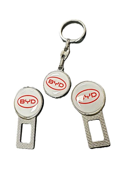 STİLİX GARAGE Cataramă metalică sonoră de avertizare compatibilă BYD, 2 bucăț...