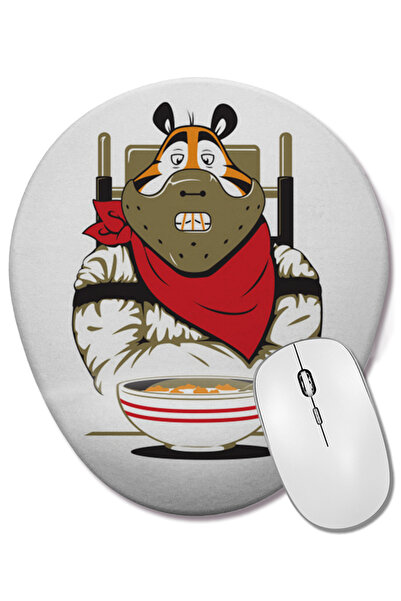 BASKI DÜNYASI Mouse Pad oval Tahıl Katili Totoro cu suport pentru încheietura mâinii