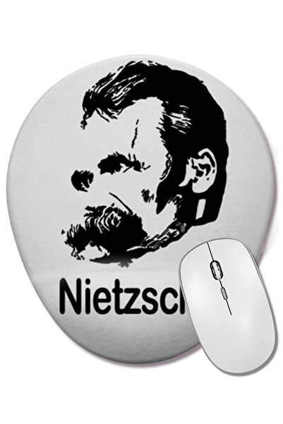 BASKI DÜNYASI Mouse Pad oval cu suport pentru încheietura mâinii Nirvana