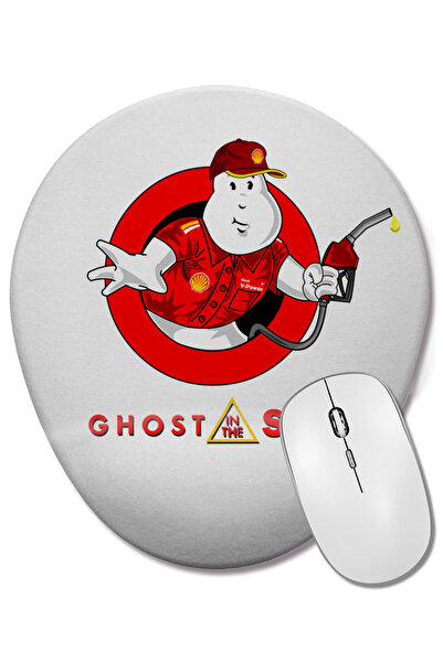 BASKI DÜNYASI Mouse Pad oval Ghost in The Shell cu suport pentru încheietura ...