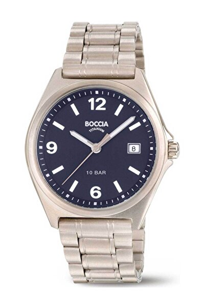 Boccia Мъжки часовник 3663-02, кварцов, 39 мм, 5ATM