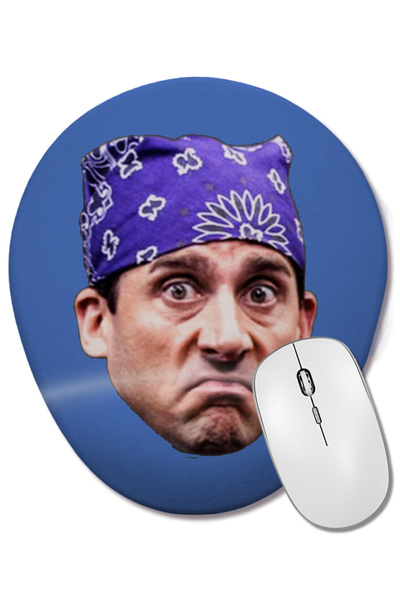BASKI DÜNYASI Οβάλ ποντίκι με υποστήριξη καρπού Prison Mike