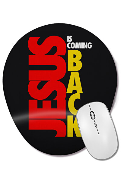 BASKI DÜNYASI Ο Ιησούς θα Επιστρέψει 01 Οβάλ ποντίκι με υποστήριξη καρπού