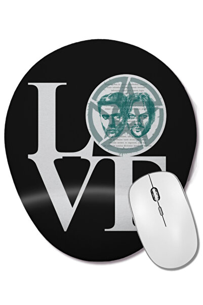 BASKI DÜNYASI Supernatural Love Οβάλ ποντίκι με υποστήριξη καρπού