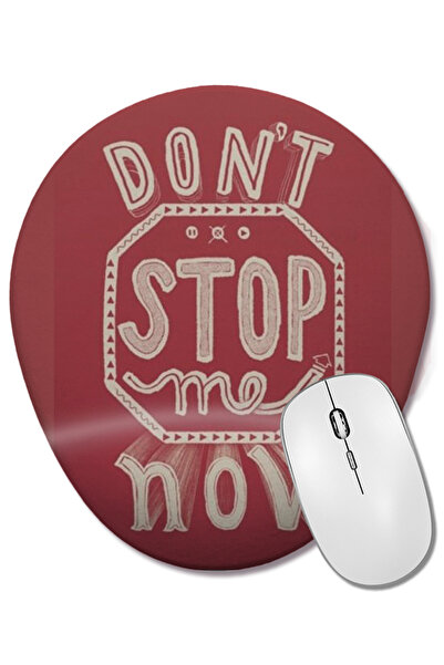 BASKI DÜNYASI Mouse Pad oval Dont Stop Me Now 07 cu suport pentru încheietura...