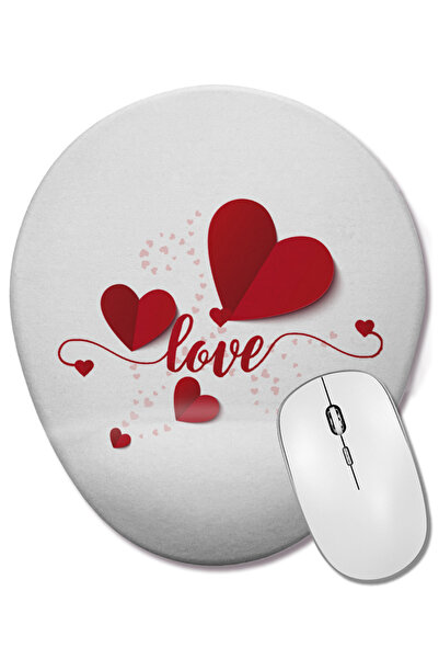 BASKI DÜNYASI Δώρο για την Ημέρα του Αγίου Βαλεντίνου 0235 Οβάλ ποντίκι με υπ...