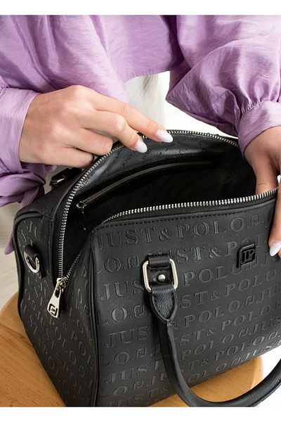 Just Polo Duffle Bag Women's Hand Shoulder Crossbody Bag (26X20Cm)