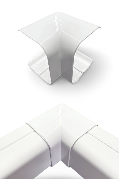 Bilarch Klima Kanalı İç Köşe Aparatı 75x60 mm