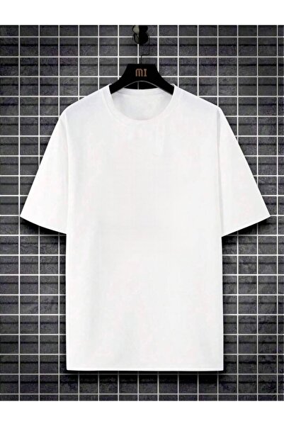 LACKH Модний БІЛИЙ Прямий футболка, зручний для літа, швидковисихаючий, з короткими рукавами, еластична тканина