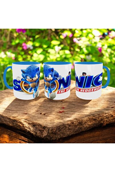 ALPŞAN TİCARET Sonic Kupa Sonik Bardak Sonik Mug Beyaz Kupa