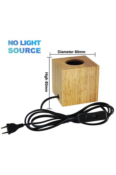 Choice D Style Modern Wood Table Lamp Retro E27 Desk Deco Light Indoor Art Lamps Living Room Bedroom Bedsid