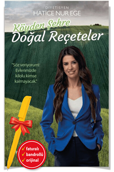 hayykitap Kalem Sarı+ Köyden Şehre Doğal Reçeteler Sağlık / Beslenme ve Diyet...