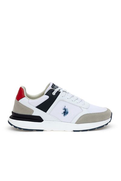 U.S. Polo Assn. حذاء رياضي أبيض للرجال 50304815-VR013