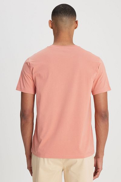 Lee Ελαφρύ μπλουζάκι SS Small Logo Pembe Erkek Kısa Kol