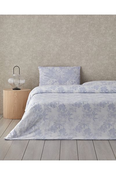 English Home Zestaw poszewek na kołdrę Lilac 200x220 cm Floral Vine, łatwy do prania, podwójny