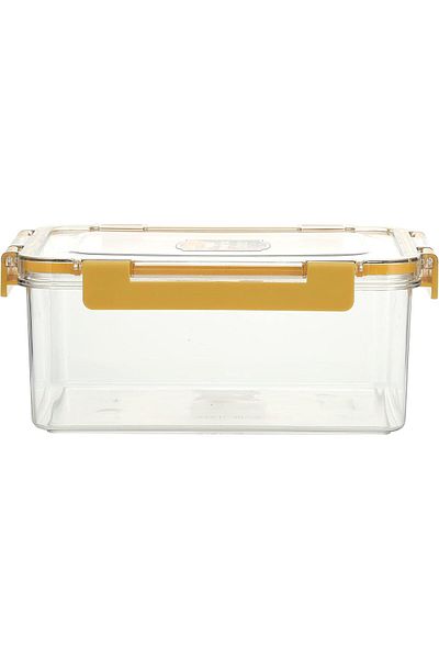 ROYALFORD 1400ML Airtight Container with Lid, Leak-Proof, Silicone Sealing, Transparent Design