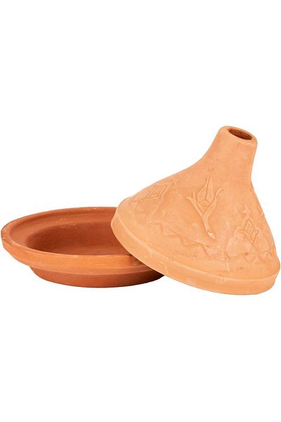 AKDC Round Bowl 25Cm X 25Cm X 5Cm Brown Colour