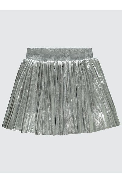 Civil Girls Gray Pleated Effect 2-5 Years Gold