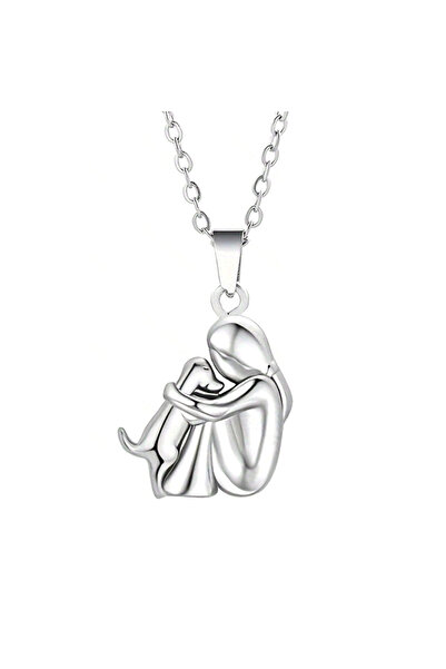 Choice 3 قلادات نسائية عصرية وكلاب لطيفة على شكل جرو فتاة صغيرة قلادات مجوهرا...